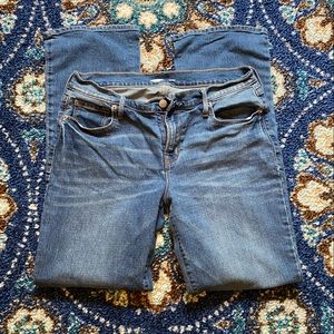 Womens old navy bootcut denim jeans